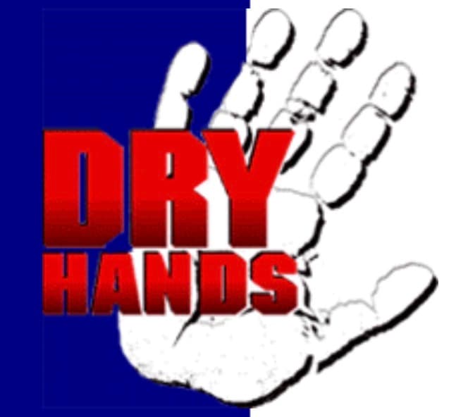 Dry hands